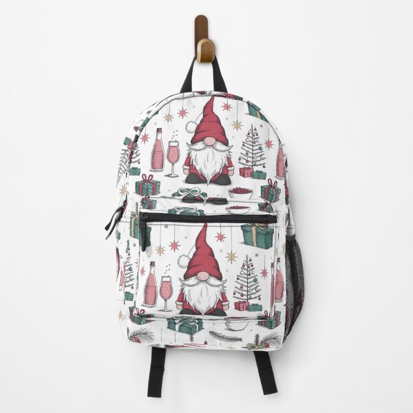 Item preview, Cute Nordic Christmas Gnome Festive Pattern designed and sold by sky11PP.