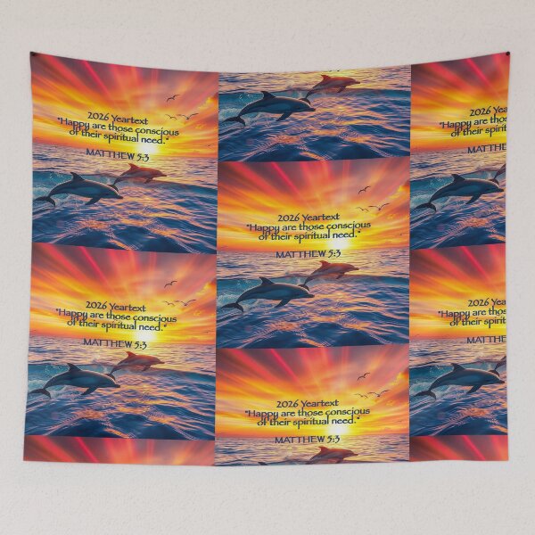 Item preview, 2026 Yeartext JW, Dolphins  designed and sold by IvaRenee.
