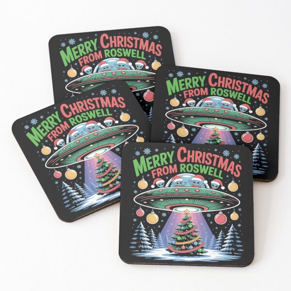 Item preview, Merry Christmas from Roswell designed and sold by DreamOnShirts.