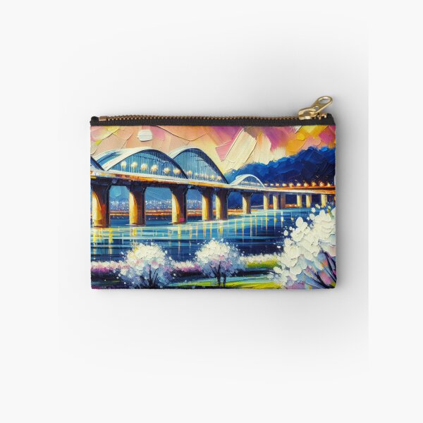 Item preview, Seongsu Bridge in Spring designed and sold by Mara Moon.