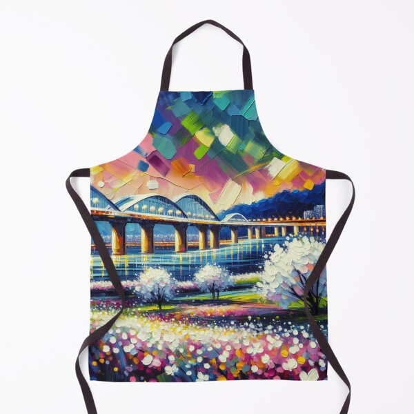 Item preview, Seongsu Bridge in Spring designed and sold by Mara Moon.