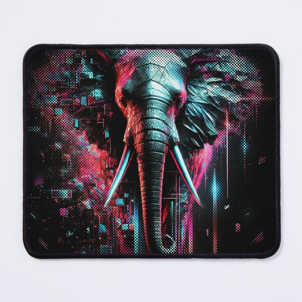 Item preview, Magical Digital Elephant designed and sold by WakeyWakeySakey.