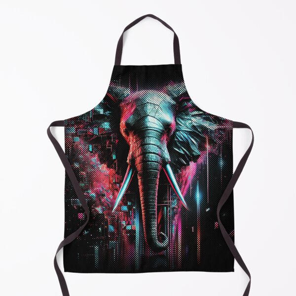 Item preview, Magical Digital Elephant designed and sold by WakeyWakeySakey.