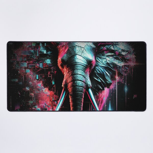 Item preview, Magical Digital Elephant designed and sold by WakeyWakeySakey.