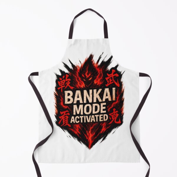 Item preview, Bankai Mode Activated – Anime Power-Up Stylized Emblem designed and sold by PosterFuel.