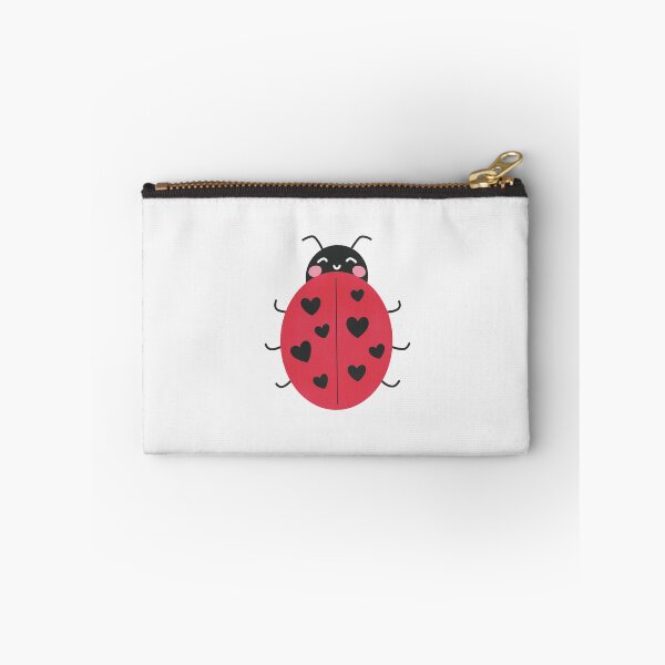 Item preview, cute ladybird with heart spots designed and sold by winterpumpkin.