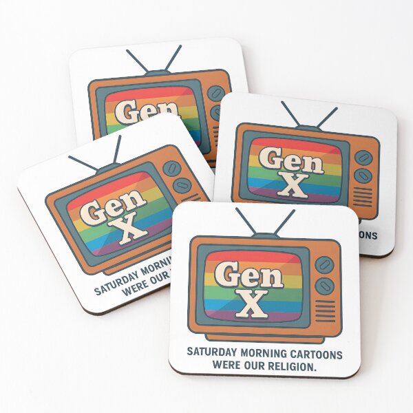 Item preview, Gen X - Saturday Morning Cartoons were our Religion designed and sold by Dan Farsaci.