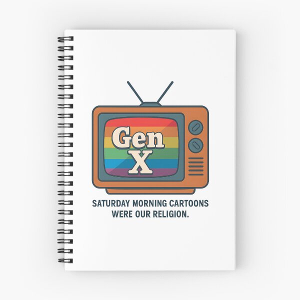 Item preview, Gen X - Saturday Morning Cartoons were our Religion designed and sold by Dan Farsaci.