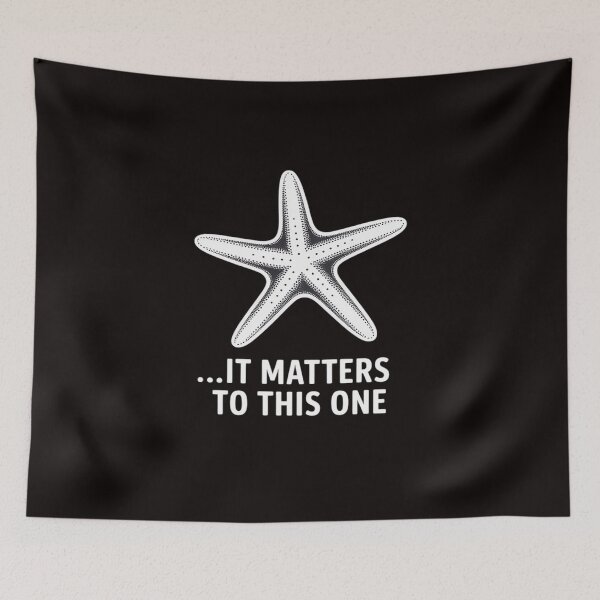 Item preview, It Matters To This One Inspirational Starfish Story Poem designed and sold by MelSurf.