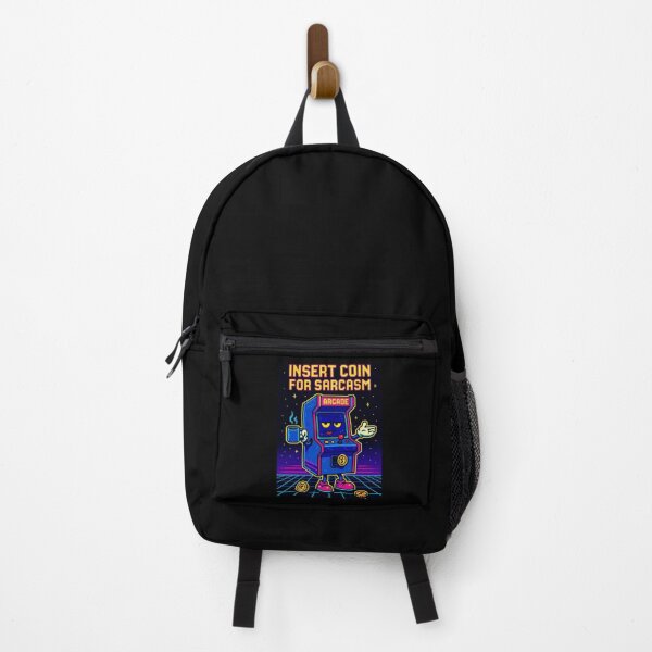 Item preview, Insert Coin For Sarcasm – Retro Arcade Pixel Art designed and sold by Lunaria Arts.