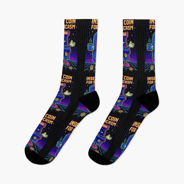 Item preview, Insert Coin For Sarcasm – Retro Arcade Pixel Art designed and sold by Lunaria Arts.