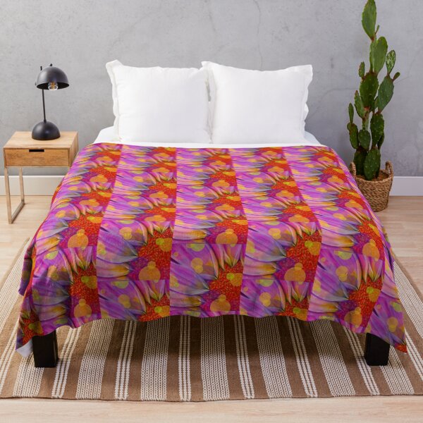 Item preview, Fun Bold Bright - Flower Print in Pink Multicolor designed and sold by ABG Inspirational Art.