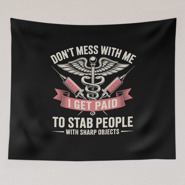 Item preview, Don't Mess With ME Funny Nurse Tshirt designed and sold by sols.