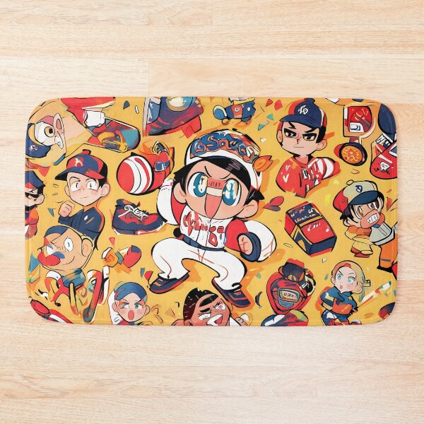 Item preview, Anime Dynamic Action Scenes Spirit Sports Athlete Colors designed and sold by ART ATTACK ZONE.