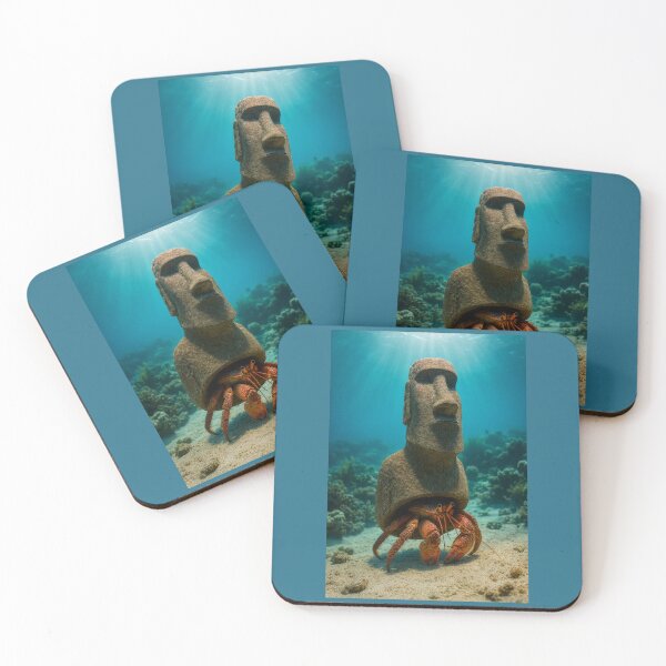 Item preview, Easter Island Hermit Crab designed and sold by Tridentulus.
