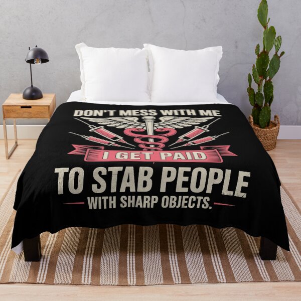 Item preview, Don't Mess With ME Funny Nurse Tshirt designed and sold by sols.