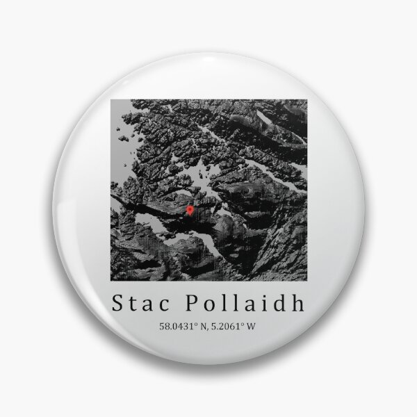 Item preview, Stac Pollaidh Scotland Mountain Map Art - Scottish Highlands Hiking Gift designed and sold by Loom on the Loch.