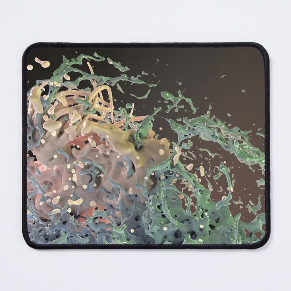 Item preview, 3D Organic Explosion - Abstract Mermaid Splash designed and sold by Keltoi-art.