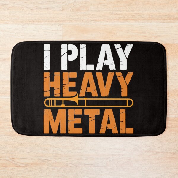 Item preview, I Play Heavy Metal - Trombone Music Lover Brass Wind Player designed and sold by MelSurf.