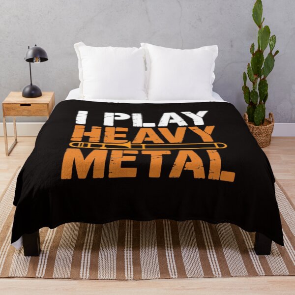 Item preview, I Play Heavy Metal - Trombone Music Lover Brass Wind Player designed and sold by MelSurf.
