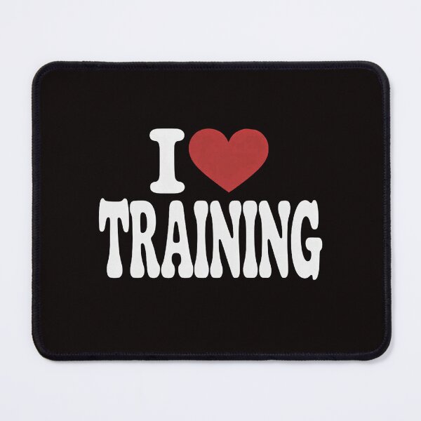 Item preview, I Love Training - Trainer Gym Workout Fitness Weights Cardio designed and sold by MelSurf.