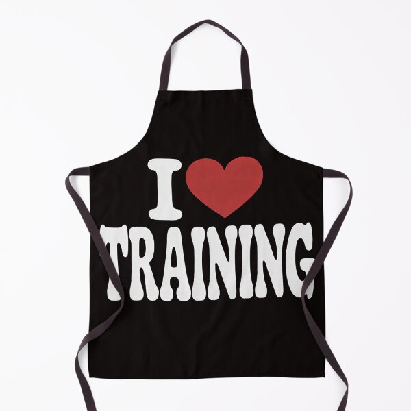 Item preview, I Love Training - Trainer Gym Workout Fitness Weights Cardio designed and sold by MelSurf.