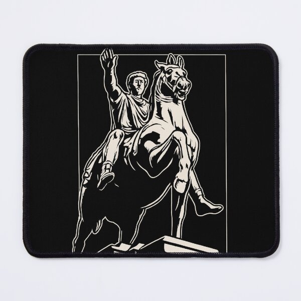 Item preview, Marcus Aurelius Equestrian Statue Shirt – Roman Emperor Duotone designed and sold by WAUZ.