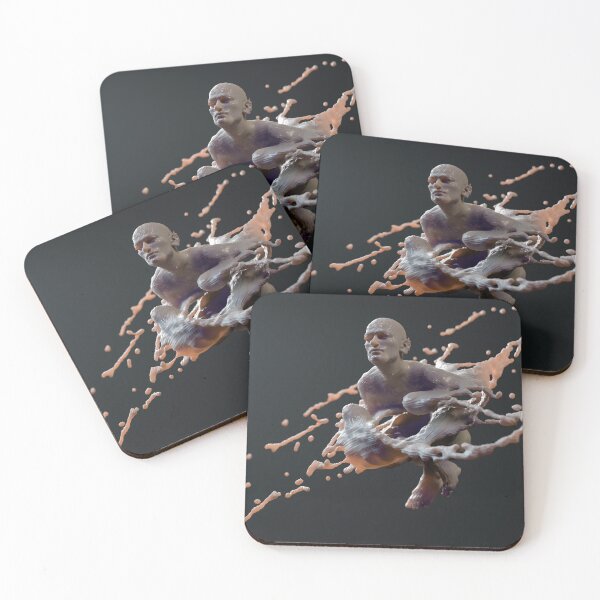 Item preview, Human Splash #4 - Abstract 3D Human Dispersion designed and sold by Keltoi-art.