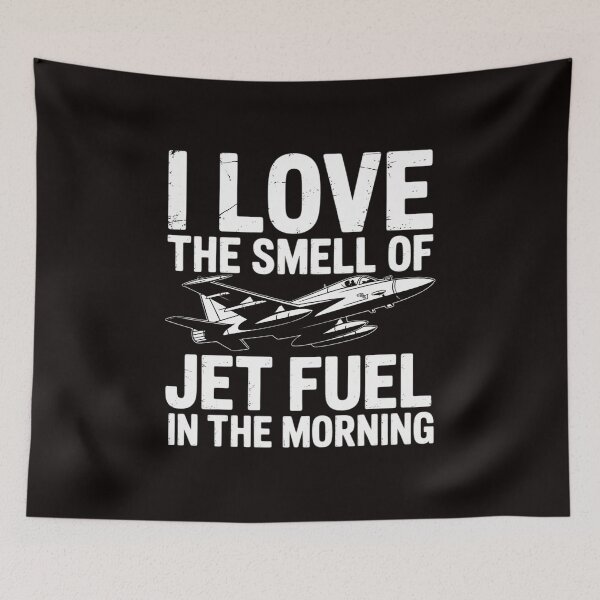 Item preview, I Love the Smell of Jet Fuel in the Morning with F15 Jet designed and sold by MelSurf.