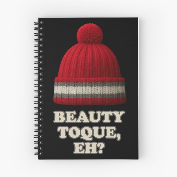 Item preview, Beauty Toque Eh? – Retro Canadian Winter Humour in Red designed and sold by CrazyKong.