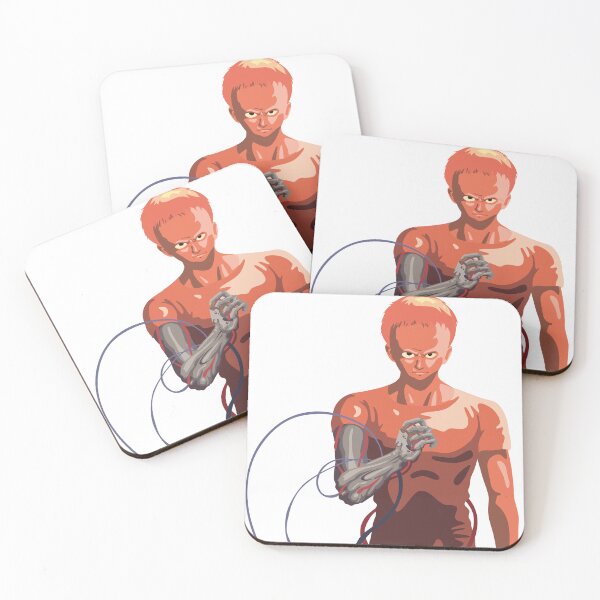 Item preview, Cyborg Tetsuo: Mutation and Bionic Arm - Transparent Vector Akira Illustration designed and sold by Keltoi-art.