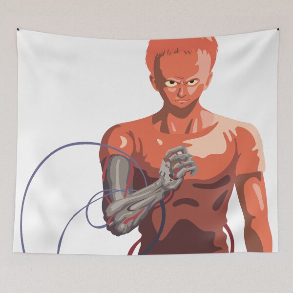 Item preview, Cyborg Tetsuo: Mutation and Bionic Arm - Transparent Vector Akira Illustration designed and sold by Keltoi-art.