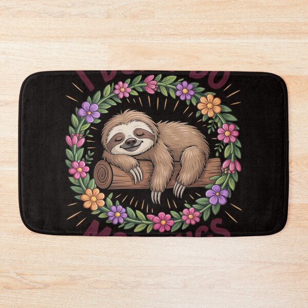 Item preview, I Dont Do Mornings Sloth designed and sold by MelSurf.