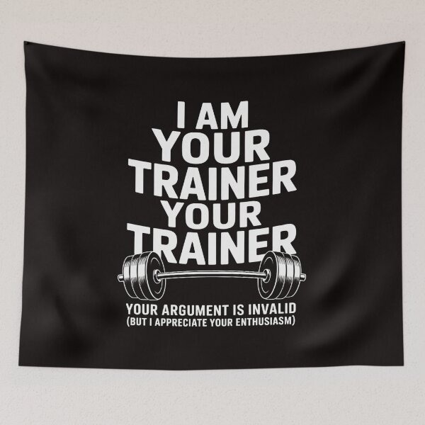 Item preview, I Am Your Trainer Gym Personal Trainer Coach designed and sold by MelSurf.