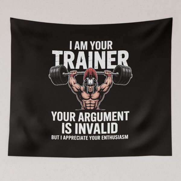 Item preview, I Am Your Trainer Personal Trainer fitness gym Gift designed and sold by MelSurf.