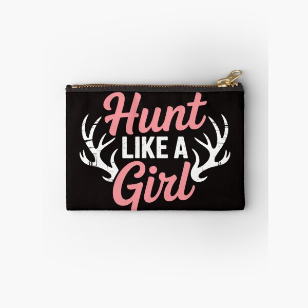 Item preview, Hunt Like A Girl Antler Hunters Gifts Deer Elk Woman designed and sold by MelSurf.