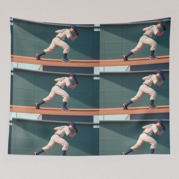 Item preview, Girl Dynamic Action Scenes Spirit Sports Athlete Colors designed and sold by ART ATTACK ZONE.