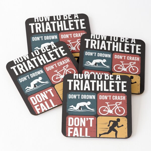 Item preview, How To Be A Triathlete Triathlon Gift designed and sold by MelSurf.