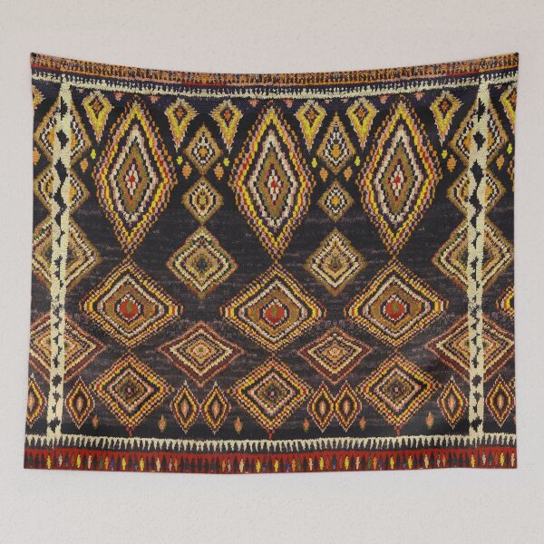 Item preview,  Moroccan Berber Diamond Pattern Rug designed and sold by SpaceBazaar.