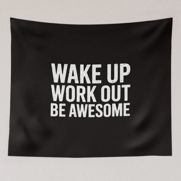 Item preview, Home Fitness Training Cardio I Wakeup Workout Awesome designed and sold by MelSurf.