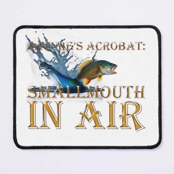 Item preview, Smallmouth Bass in Mid Leap "Natures Acrobat: Smallmouth" designed and sold by Art-Horizon.