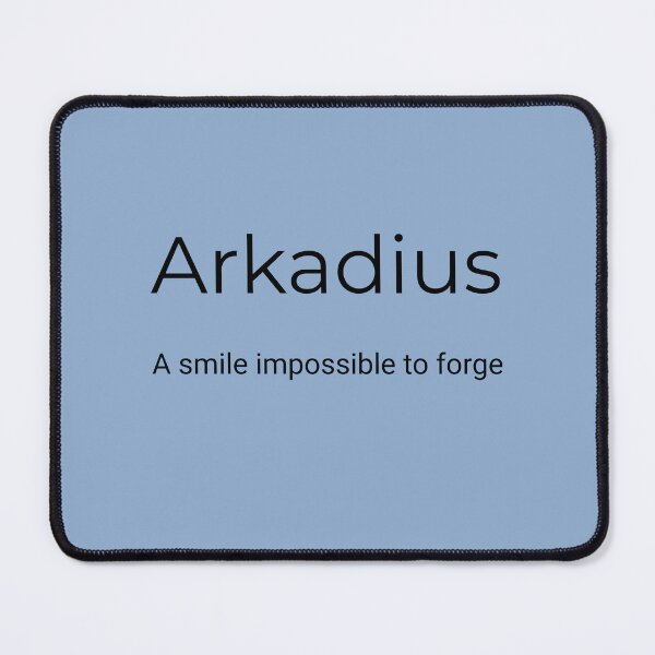 Item preview, Arkadius – Elegance in Simplicity • “A Smile Impossible to Forget” designed and sold by baskamade.