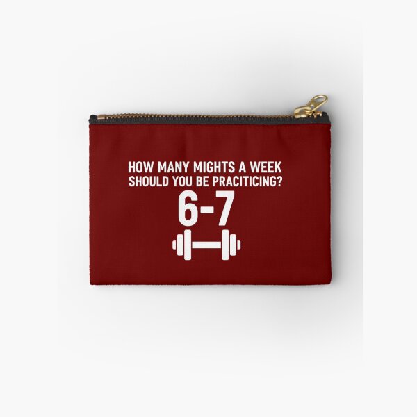 Item preview, Workout Graphic Tee How Many Nights a Week Should You Be Practicing 6-7 T Shirt, Brutalist Fitness Gift, Gym Training Shirt designed and sold by KUKUYET.