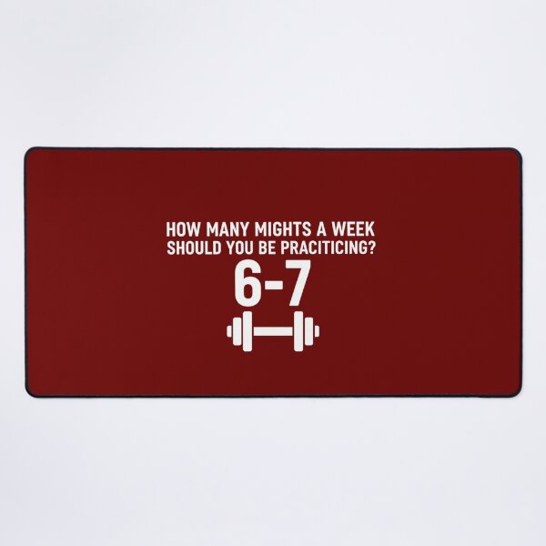 Item preview, Workout Graphic Tee How Many Nights a Week Should You Be Practicing 6-7 T Shirt, Brutalist Fitness Gift, Gym Training Shirt designed and sold by Kukiishop.