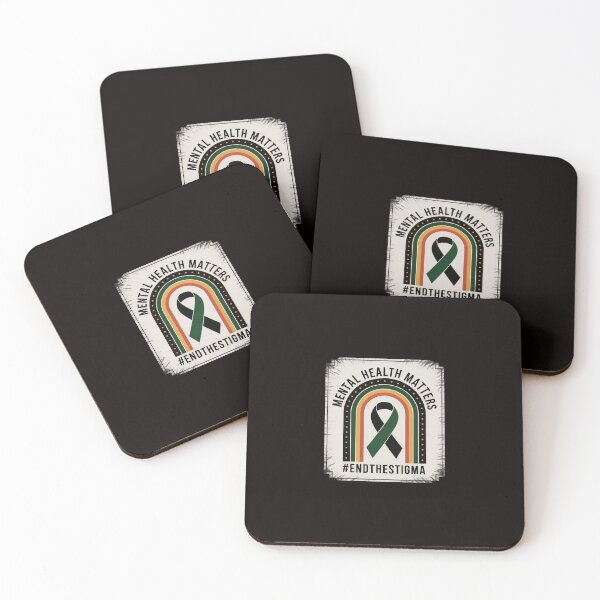 Item preview, Green Rainbow Mental Health Matters Awareness Month designed and sold by ControlCenter.