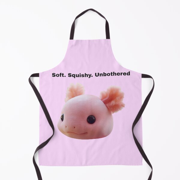 Item preview, cute Soft. Squishy. Unbothered Axolotl designed and sold by phillystore.