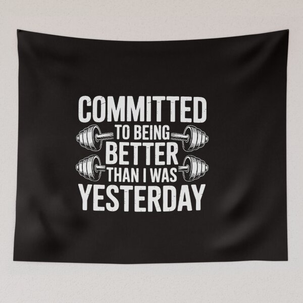Item preview, Fitness Motivation For Men & Women With Saying Gym Workout designed and sold by ControlCenter.