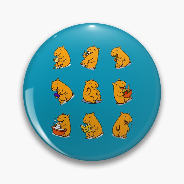 Item preview, Playful Guinea Pig Doing Everyday Activities Pets 9 Pack Illustrations designed and sold by NaturEdeN.