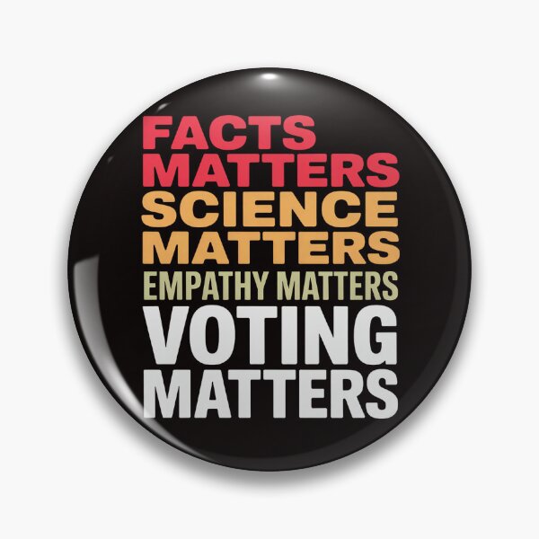 Item preview, Facts Matter Science Matters Voting Matters Liberal Democrat designed and sold by ControlCenter.