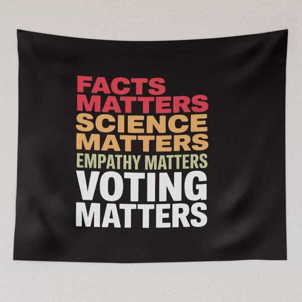 Item preview, Facts Matter Science Matters Voting Matters Liberal Democrat designed and sold by ControlCenter.